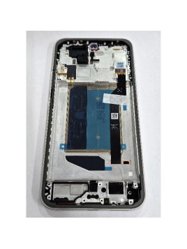 Pantalla para Xiaomi Redmi Note 15 Pro Plus 5G mas tactil negro con marco marron 5600250P16U00 Service Pack