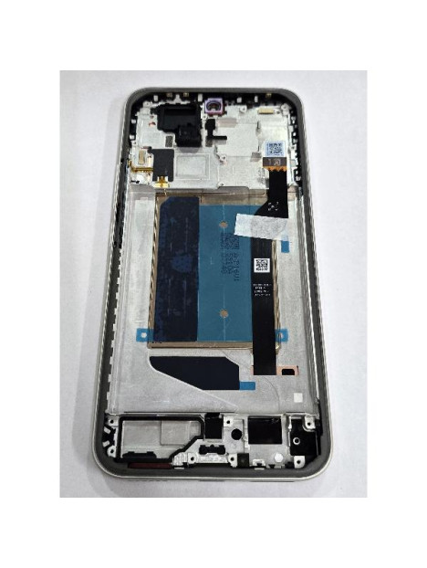 Pantalla para Xiaomi Redmi Note 15 Pro Plus 5G mas tactil negro con marco marron 5600250P16U00 Service Pack