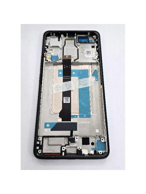 Pantalla para Xiaomi Poco F6 5G 24069PC21G mas tactil negro con marco negro 5600040N16T00 Service Pack