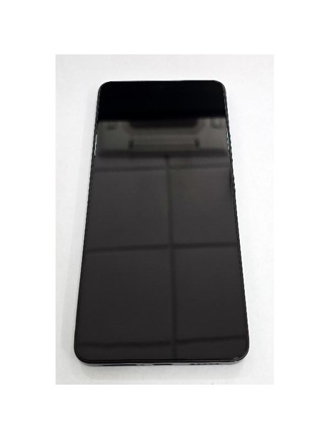 Pantalla para Xiaomi Poco F6 5G 24069PC21G mas tactil negro con marco negro 5600040N16T00 Service Pack