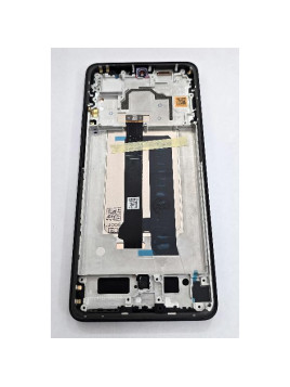 Pantalla para Xiaomi Poco X6 Pro 5G 2311DRK48G tactil negro marco negro boton amarillo 560003N11A00 Service Pack