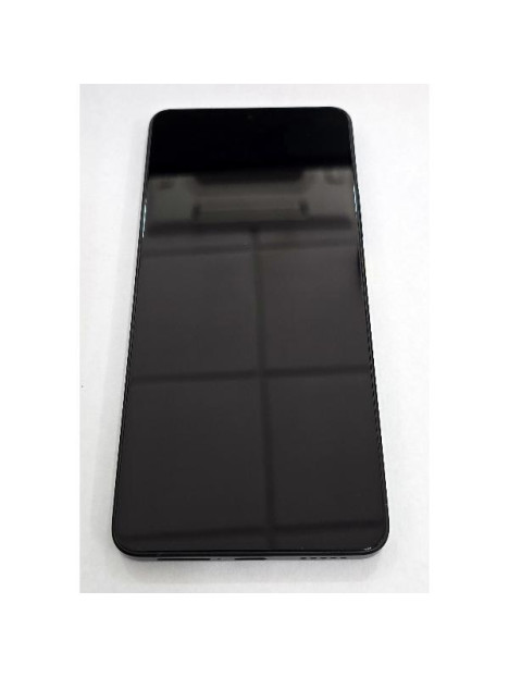 Pantalla para Xiaomi Poco X6 Pro 5G 2311DRK48G tactil negro marco negro boton amarillo 560003N11A00 Service Pack