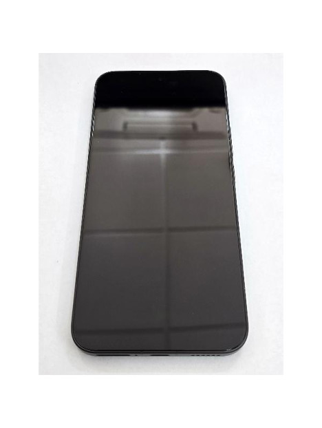 Pantalla para Xiaomi 15T Pro 5G 2506BPN68G mas tactil negro con marco negro 5600040O12U00 Service Pack