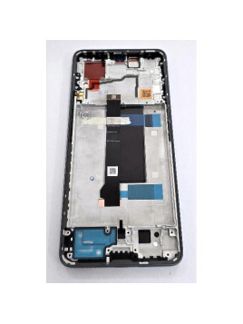 Pantalla para Xiaomi Poco X6 5G mas tactil negro con marco azul 560002N16P00 Service Pack