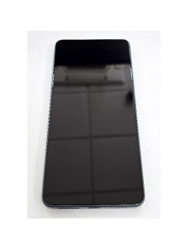 Pantalla para Xiaomi Poco X6 5G mas tactil negro con marco azul 560002N16P00 Service Pack