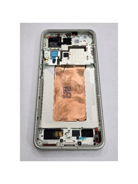 Pantalla para Xiaomi 15 5G 24129PN74G mas tactil negro con marco verde 560063000O300 Service Pack