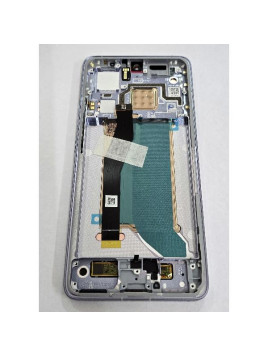 Pantalla para Xiaomi 14T Pro 5G mas tactil negro con marco azul 56001700N1200 Service Pack