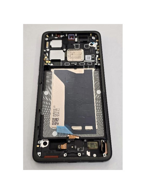 Pantalla para Xiaomi Poco F7 Pro Ultra 5G 24122RKC7G mas tactil negro marco negro 5600150O11U00 Service Pack