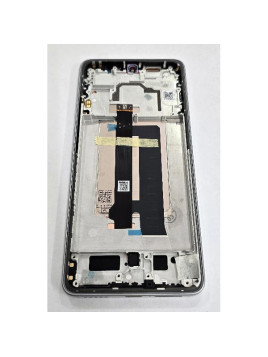 Pantalla para Xiaomi Poco X6 Pro 5G 2311DRK48G mas tactil negro con marco gris 560001N11A00 Service Pack