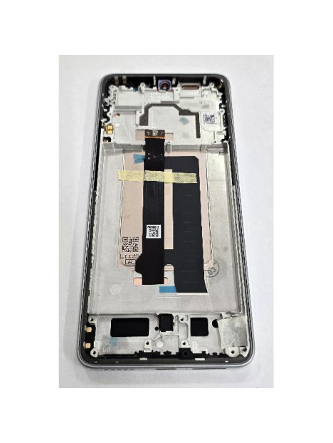 Pantalla para Xiaomi Poco X6 Pro 5G 2311DRK48G mas tactil negro con marco gris 560001N11A00 Service Pack