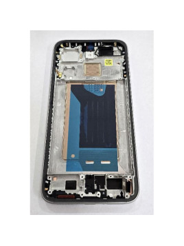 Pantalla para Xiaomi 15T 5G 25069PTEBG mas tactil negro marco plata titanio 5600020O12A00 Service Pack