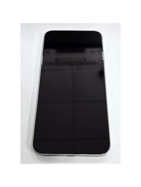 Pantalla para Xiaomi 15T 5G 25069PTEBG mas tactil negro marco plata titanio 5600020O12A00 Service Pack