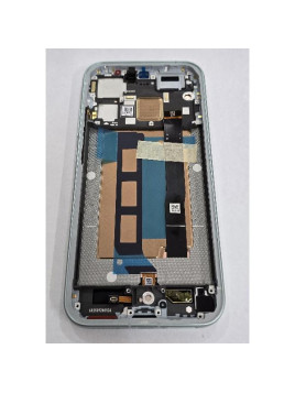 Pantalla para Xiaomi Poco F8 Pro 5G mas tactil negro con marco azul 56000100P1100 Service Pack