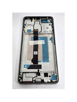 Pantalla para Xiaomi Poco F6 5G 24069PC21G mas tactil negro marco dorado 5600050N16T00 Service Pack