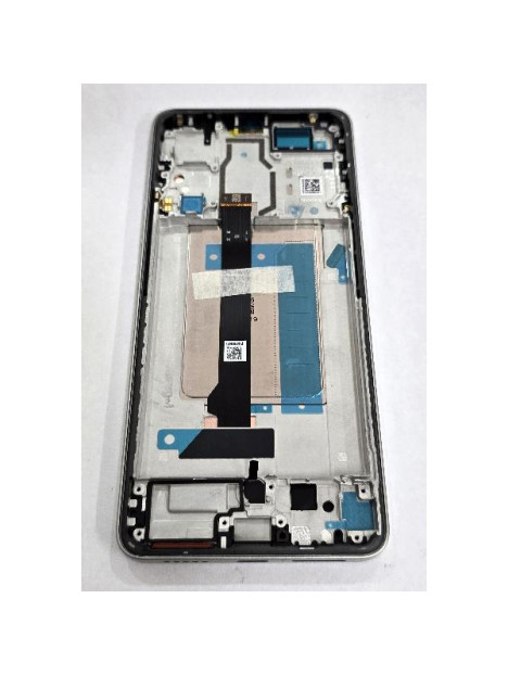 Pantalla para Xiaomi Poco F6 5G 24069PC21G mas tactil negro marco dorado 5600050N16T00 Service Pack