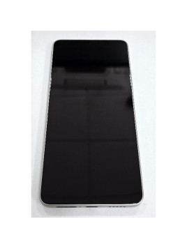 Pantalla para Xiaomi Poco F6 5G 24069PC21G mas tactil negro marco dorado 5600050N16T00 Service Pack