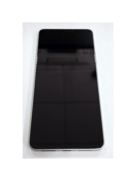 Pantalla para Xiaomi Poco F6 5G 24069PC21G mas tactil negro marco dorado 5600050N16T00 Service Pack