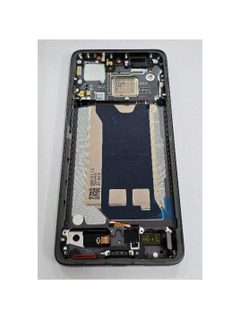 Pantalla para Xiaomi Poco F7 Pro 5G mas tactil negro marco negro 56002300O1100 Service Pack