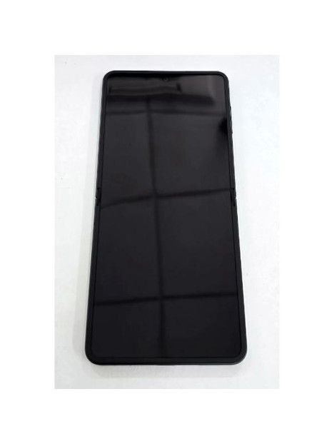 Pantalla para Samsung Galaxy Z Flip7 F766B mas tactil negro con marco negro GH82-37581C Service Pack