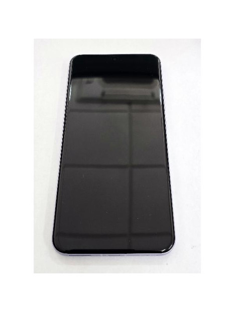 Pantalla para Oppo Reno 13 Pro CPH2697 mas tactil negro con marco morado 621029000383 Service Pack