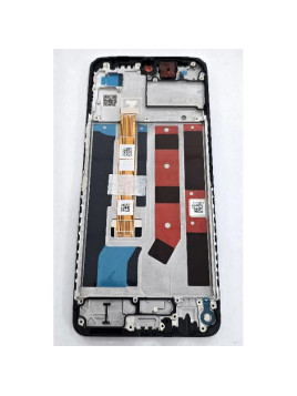 Pantalla para Oppo A60 CPH2631 mas tactil negro con marco negro 621029000204 Service Pack