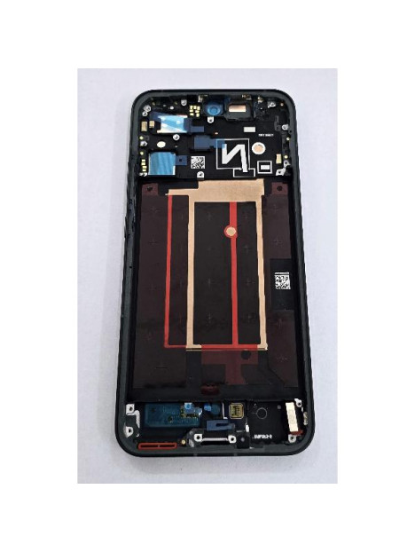 Pantalla para Oppo Reno14 CPH2737 mas tactil negro con marco verde 621029000602 Service Pack