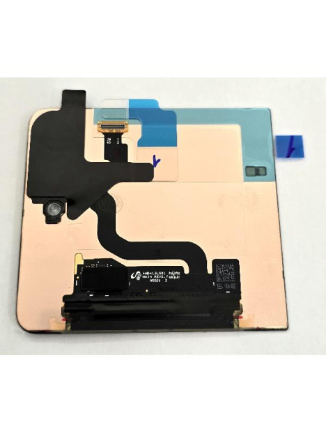 Tapa trasera negra lcd para Samsung Galaxy Z Flip7 F766B GH82-37579A Service Pack