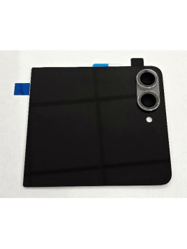 Tapa trasera negra lcd para Samsung Galaxy Z Flip7 F766B GH82-37579A Service Pack