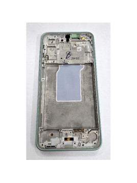 Pantalla para Samsung Galaxy A26 5G A266B mas tactil negro con marco verde GH82-37049C Service Pack