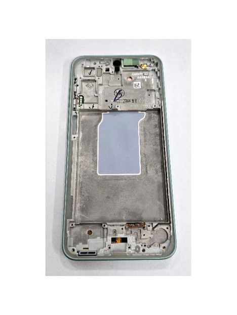 Pantalla para Samsung Galaxy A26 5G A266B mas tactil negro con marco verde GH82-37049C Service Pack