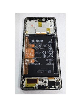 Pantalla para Honor X50 ALI-AN00 mas tactil negro con marco negro y bateria 0235AGJG Service Pack