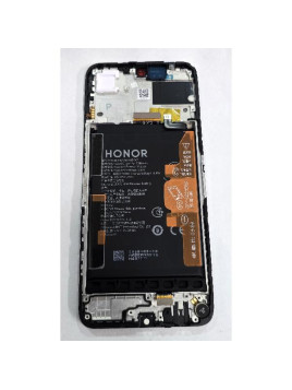 Pantalla para Honor X7C ALT-LX2 Honor 200 Smart ALT-NX1 tactil negro marco negro y bateria 0235ALQQ Service Pack