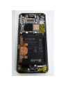 Pantalla para Honor Magic 5 Pro PGT-AN10 mas tactil negro con marco negro y bateria 0235AFDG Service Pack