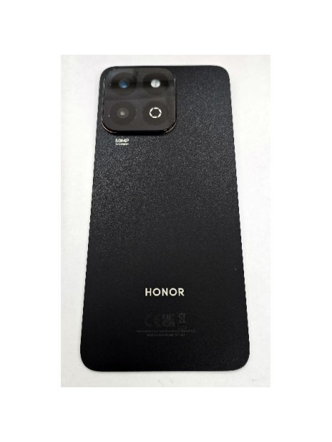 Tapa trasera o tapa bateria negra para Honor X7c 5G 200 Smart con cubierta de camara 9707ABNG Service Pack