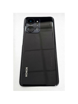 Tapa trasera o tapa bateria negra para Honor X7A con cubierta de camara 9707AAKT Service Pack