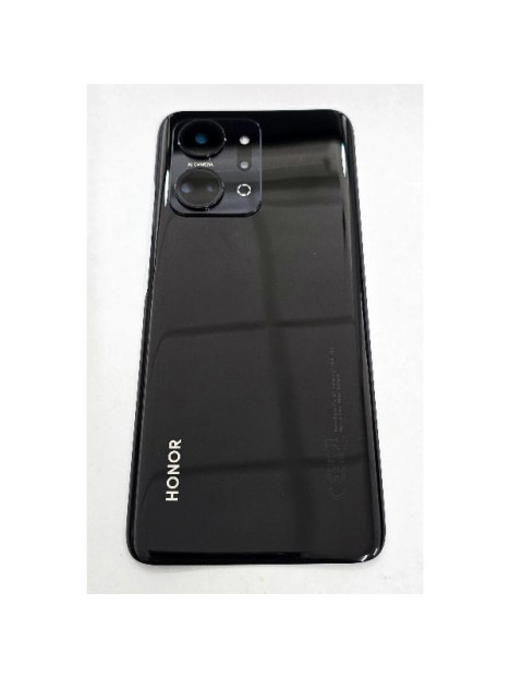 Tapa trasera o tapa bateria negra para Honor X7A con cubierta de camara 9707AAKT Service Pack