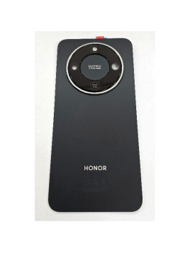 Tapa trasera o tapa bateria negra para Honor Magic8 Lite MTN-NX1M con cubierta de camara 0235ARVS Service Pack