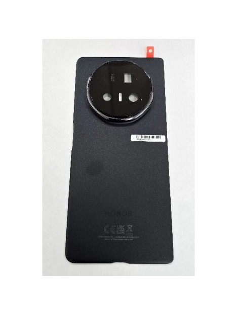 Tapa trasera o tapa bateria negra para Honor Magic V5 MBH-N49 con cubierta de camara 0235AQDQ Service Pack