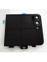 Tapa trasera lcd para Samsung Galaxy Z Flip7 FE F761 color negro GH97-30985A Service Pack
