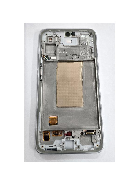 Pantalla para Samsung Galaxy A36 5G A366B mas tactil negro con marco blanco GH82-36841B Service Pack