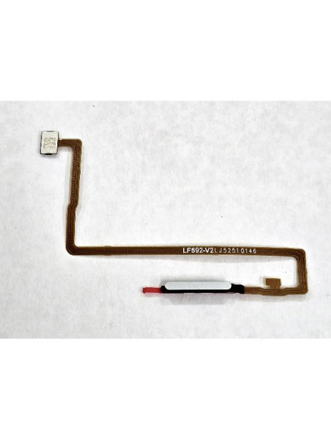 Flex sensor de huella plata para Honor X7D 5G Honor 400 Smart 2310AAJW Service Pack