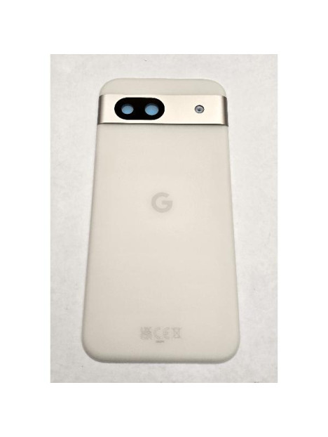 Tapa trasera o tapa bateria blanca para Google Pixel 8A G949-00786-00 Service Pack