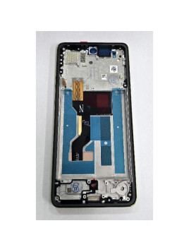Pantalla para Motorola Moto G86 5G Motorola Moto G86 Power 5G mas tactil negro con marco verde calidad premium