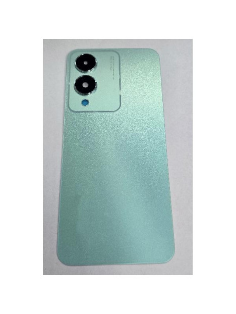 Tapa trasera o tapa bateria verde para Vivo Y17s con cubierta de camara
