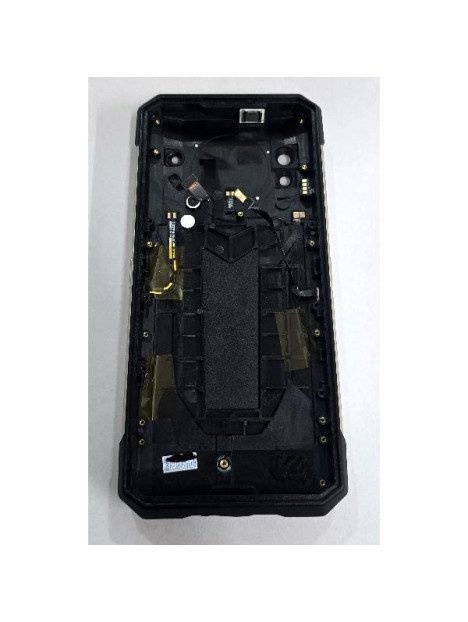 Tapa trasera o tapa bateria dorada para Doogee S200 Plus con pantalla secundaria