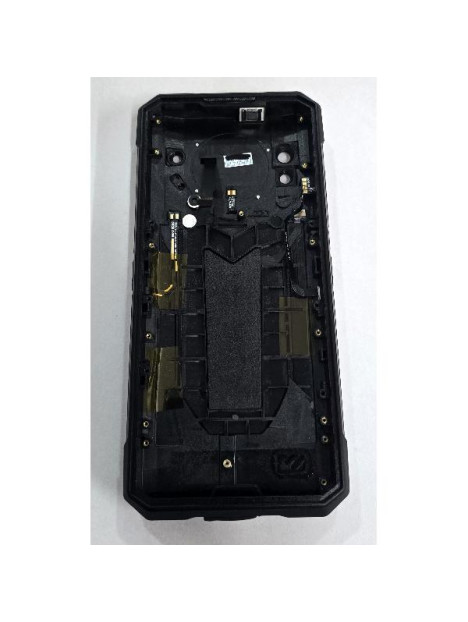 Tapa trasera o tapa bateria negra para Doogee S200 Plus con pantalla secundaria