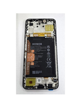 Pantalla para Honor X8 mas tactil negro con marco negro y bateria 0235ACDQ Service Pack