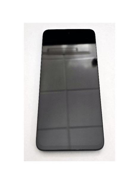 Pantalla para Xiaomi Redmi 13X mas tactil negro con marco negro calidad premium