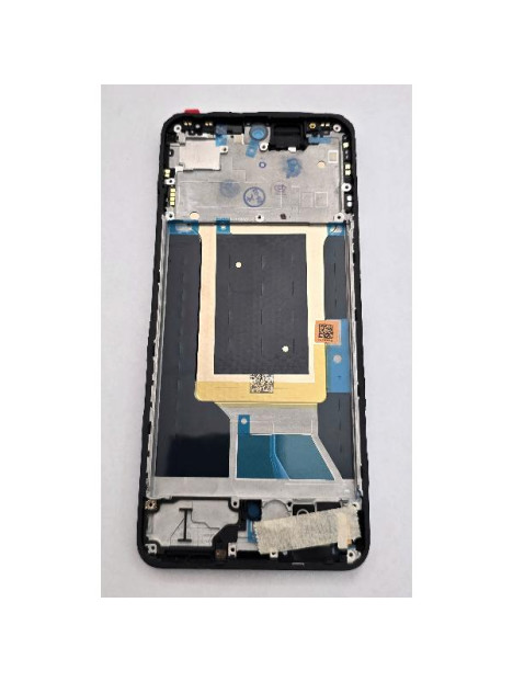 Pantalla para Realme P3 5G mas tactil negro con marco negro calidad premium