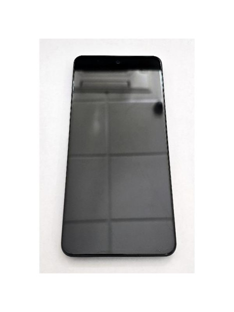 Pantalla para Realme P3 5G mas tactil negro con marco negro calidad premium